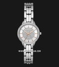 Michael Kors Allie MK4411 Glitz Accents Silver Dial Stainless Steel Strap-0