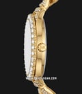 Michael Kors Layton MK4653 Ladies Silver Dial Gold With Crystal Stainless Steel Strap-1
