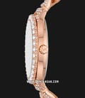 Michael Kors Layton MK4654 Ladies Silver Dial Rose Gold With Crystal Stainless Steel Strap-1