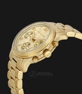 Michael Kors MK5055 Runway Chronograph Gold Dial Gold Stainless Bracelet Watch-1