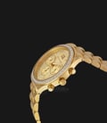 Michael Kors MK6187 Brinkley Chronograph Gold Dial Gold-tone Ladies Watch-1