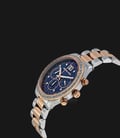 Michael Kors MK6205 Brinkley Chronograph Blue Dial Gold-tone Ladies Watch-1
