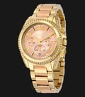 Michael Kors MK6316 Blair Chronograph Rose Gold Dial Gold-tone Bracelet Watch-0