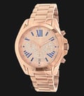 Michael Kors MK6321 Bradshaw Chronograph Rose Dial Rose Gold Bracelet Watch-0