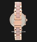 Michael Kors MK6560 Sofie Chronograph Rose Gold Dial Dual Tone Stainless Steel Strap-2