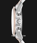 Michael Kors Ritz MK6651 Chronograph White Dial Dual Tone Stainless Steel Strap-1