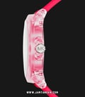 Michael Kors MK6677 Wren Silver Dial Pink Resin Strap-1