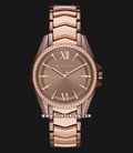 Michael Kors Whitney MK6695 Brown Dial Two Tone Stainless Steel Strap-0