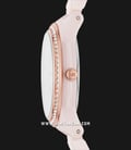 Michael Kors Runway Mercer MK6841 Ladies White Dial Pink Ceramic Strap-1