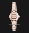 Michael Kors Camille MK6865 Ladies White Dial Dual Tone Stainless Steel Strap-2