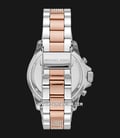 Michael Kors Everest MK6975 Chronograph Ladies Silver Dial Dual Tone Stainless Steel Strap-2