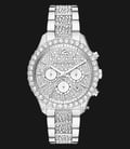 Michael Kors Layton MK6976 Chronograph Ladies Crystals Dial Stainless Steel Strap-0