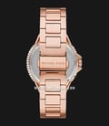 Michael Kors Camille MK7340 Pink Dial Crystal Rose Gold Stainless Steel Strap-1