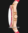 Michael Kors Everest Pave MK7359 Rose Gold Dial Pink Silicone Strap-1