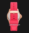 Michael Kors Everest Pave MK7359 Rose Gold Dial Pink Silicone Strap-2