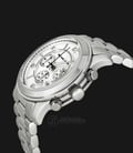Michael Kors MK8086 Runway Oversized Chronograph Silver Dial Bracelet Watch-1