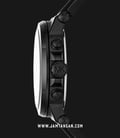 Michael Kors MK8729 Men Dylan Chronograph Black Dial Black Rubber Strap-1
