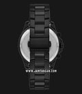 Michael Kors MK8759 Men Cortland Chronograph Black Dial Black Stainless Steel Strap-2