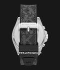 Michael Kors Brecken MK8850 Chronograph Black Dial Black PVC Leather Strap-2