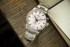 MIDO Multifort M005.417.11.031.00 Chronograph Silver Dial Stainless Steel Strap-3