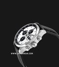 Mido M005.614.16.031.01 Multifort Chronograph Automatic Man White Dial Black Leather Strap-1