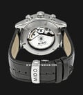 Mido M005.614.16.031.01 Multifort Chronograph Automatic Man White Dial Black Leather Strap-2