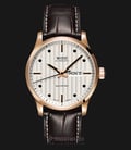 MIDO Multifort M005.430.36.031.80 Automatic Silver Dial Brown Leather Strap-0