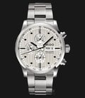 MIDO Multifort M005.614.11.031.00 Chronograph Automatic Silver Dial Stainless Steel Strap-0