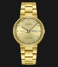 MIDO Commander M014.430.33.021.80 Datoday Automatic Gold Dial Gold Stainless Steel Strap-0