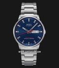 MIDO Commander M021.431.11.041.00 Chronometer Automatic Blue Dial Stainless Steel Strap-0