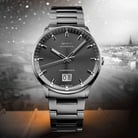 MIDO Commander II M021.626.11.061.00 Big Date Automatic Grey Dial Stainless Steel Strap-3