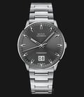 MIDO Commander II M021.626.11.061.00 Big Date Automatic Grey Dial Stainless Steel Strap-0