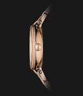 MIDO Baroncelli M022.210.33.296.00 Donna Brown Dial Rose Gold Stainless Steel Strap-1