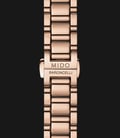 MIDO Baroncelli M022.210.33.296.00 Donna Brown Dial Rose Gold Stainless Steel Strap-2