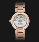 MIDO Baroncelli II M022.207.33.031.10 Automatic Silver Pattern Dial Rose Gold Stainless Steel Strap-2