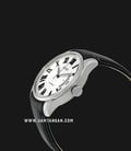MIDO Belluna II M024.207.16.033.00 Automatic Ladies Silver Dial Black Leather Strap-1