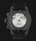 Mido M025.627.36.061.00 Multifort Chronograph Automatic Grey Dial Black Leather Strap-2