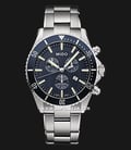 MIDO Ocean Star M026.417.11.041.00 Chronograph Blue Navy Dial Stainless Steel Strap-0