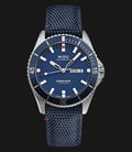 MIDO Ocean Star M026.430.17.041.01 20Th Anniversary Blue Dial Blue Fabric Strap LIMITED EDITION-0