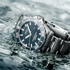 MIDO Ocean Star M026.608.11.041.00 Diver 600 Chronometer Automatic Blue Dial Stainless Steel Strap-3