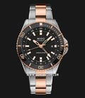 MIDO Ocean Star M026.629.22.051.00 Captain GMT Black Dial Dual Tone Stainless Steel Strap-0