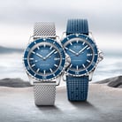 MIDO Ocean Star M026.807.11.041.01 Tribute Blue Dial Mesh Strap Special Edition + Extra Strap-5
