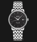 MIDO Baroncelli III M027.407.11.050.00 Heritage Automatic Black Dial Stainless Steel Strap-0