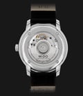 Mido M027.407.16.050.00 Baroncelli III Heritage Automatic Black Dial Black Leather Strap-2