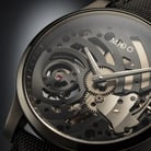 MIDO Multifort M032.605.47.410.00 Mechanical Skeleton Dial Black Fabric Strap LIMITED EDITION-4