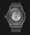MIDO Multifort M032.607.36.050.00 Automatic Black Dial Grey Leather Strap-3