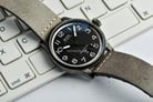 MIDO Multifort M032.607.36.050.00 Automatic Black Dial Grey Leather Strap-7