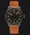 MIDO Multifort M032.607.36.050.99 Automatic Black Dial Tan Leather Strap-0