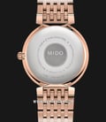 MIDO Dorada M033.410.33.031.00 Everytime Silver Dial Rose Gold Stainless Steel Strap-2