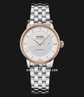 MIDO Baroncelli M037.207.21.031.00 Signature Lady Automatic Silver Dial Stainless Steel Strap-0